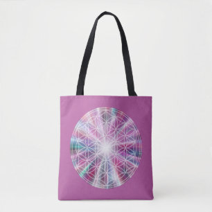 Flower Of Life / Blume des Lebens - button VII Tote Bag
