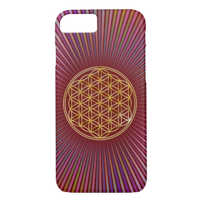 Flower of Life / Blume des Lebens - gold Case-Mate iPhone Case (Back)