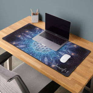 Flower of Life Blume des Lebens Holy Universe Desk Mat