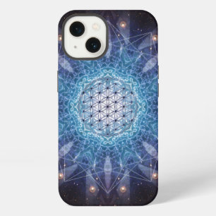 Flower of Life / Blume des Lebens Holy Universe iPhone 13 Case
