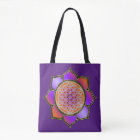 Flower Of Life / Blume des Lebens - lotus violet