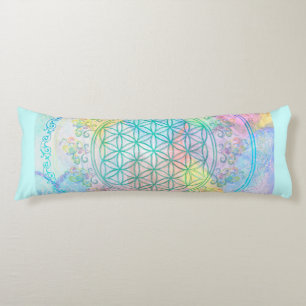 Flower Of Life / Blume des Lebens - love hearts Body Cushion