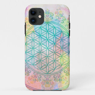 Flower of Life / Blume des Lebens - Love Hearts iPhone 11 Case