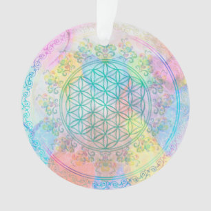Flower of Life / Blume des Lebens - Love Hearts Ornament