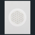 Flower of Life / Blume des Lebens Mandala Chakra Flyer<br><div class="desc">Flower of Life / Blume des Lebens universe sacred art design. Spiritual Symbol ART. The Flower of Life (Blume des Lebens) is a Sacred Geometry pattern of the Universe which can be found in all major religions of the world. The "Flower of Life" contains the patterns of creation as they...</div>