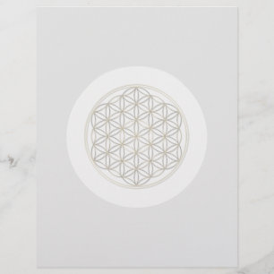Flower of Life / Blume des Lebens Mandala Chakra Flyer