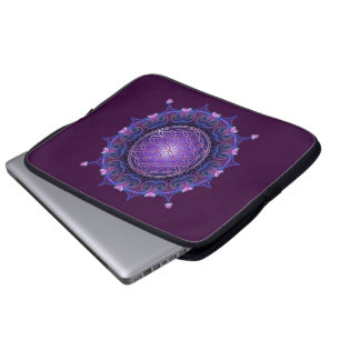FLOWER OF LIFE / Blume des Lebens - Mandala I Laptop Sleeve