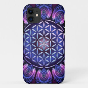 FLOWER OF LIFE / Blume des Lebens - Mandala II iPhone 11 Case