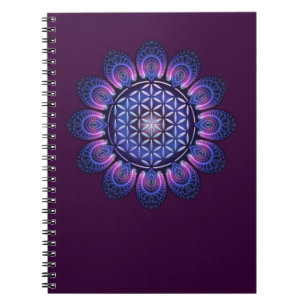 FLOWER OF LIFE / Blume des Lebens - Mandala II Notebook