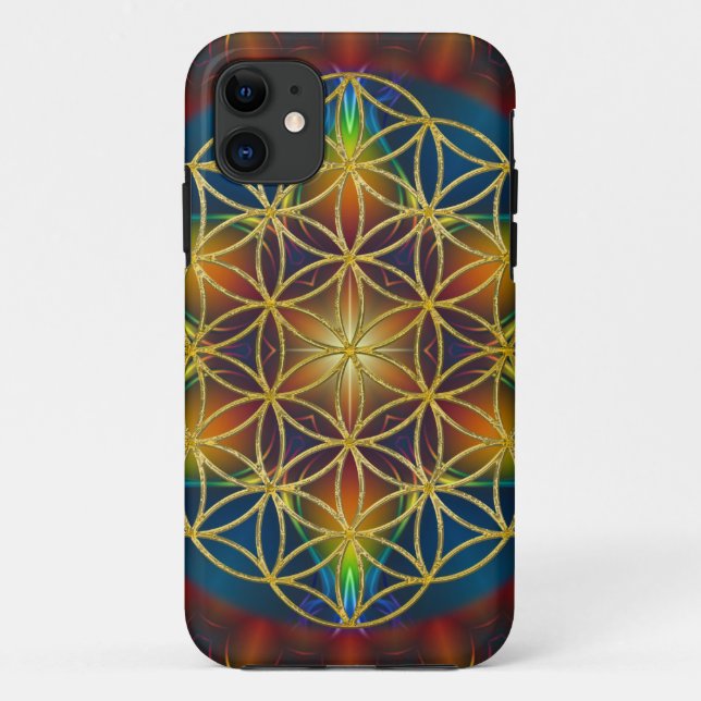 FLOWER OF LIFE / Blume des Lebens - Mandala III Case-Mate iPhone Case (Back)