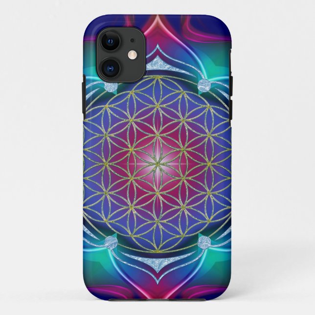 FLOWER OF LIFE / Blume des Lebens - Mandala IV Case-Mate iPhone Case (Back)