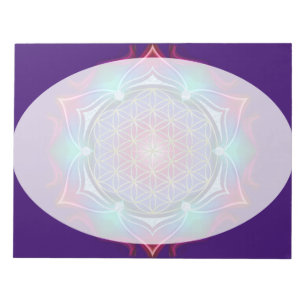 Flower of Life / Blume des Lebens - Mandala IV Notepad