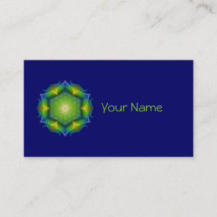FLOWER OF LIFE / Blume des Lebens - Mandala V Business Card