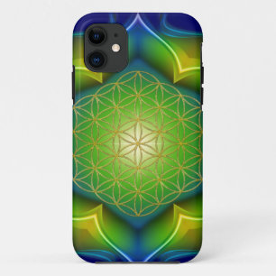 FLOWER OF LIFE / Blume des Lebens - Mandala V iPhone 11 Case