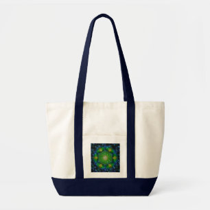 FLOWER OF LIFE/Blume des Lebens Mandala V Square Tote Bag
