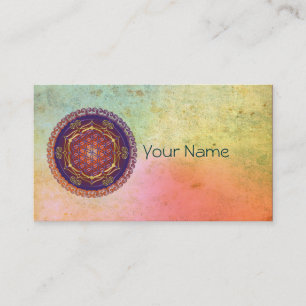 FLOWER OF LIFE / Blume des Lebens - Ornament I Business Card
