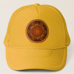 FLOWER OF LIFE / Blume des Lebens - Ornament I Trucker Hat