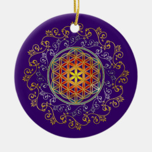 FLOWER OF LIFE / Blume des Lebens - Ornament IV