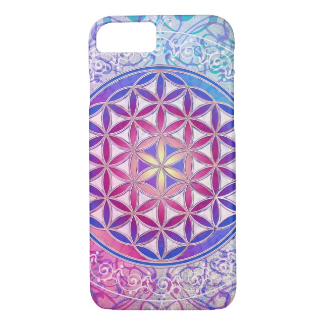 Flower Of Life / Blume des Lebens - Ornament V Case-Mate iPhone Case (Back)