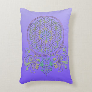 Flower of Life / Blume des Lebens - Ornaments II Decorative Cushion