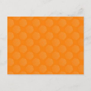 Flower Of Life / Blume des Lebens - pattern orange Postcard