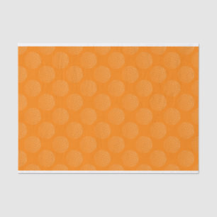 Flower of Life / Blume des Lebens - pattern orange Tissue Paper