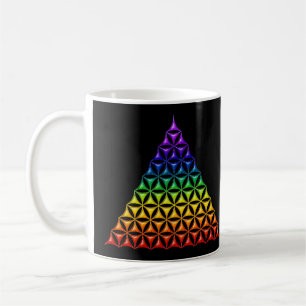 Flower Of Life / Blume des Lebens - pyramid chakra Coffee Mug