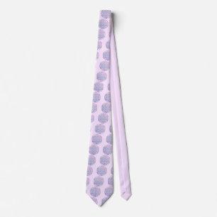 Flower of Life / Blume des Lebens - stamp violet Tie