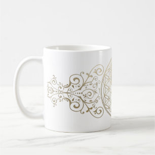 Flower of Life / Blume des Lebens - vintage IX Coffee Mug