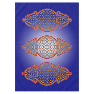 Flower of Life / Blume des Lebens - vintage VII Tablecloth