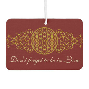 Flower of Life / Blume des Lebens - vintage XI Car Air Freshener