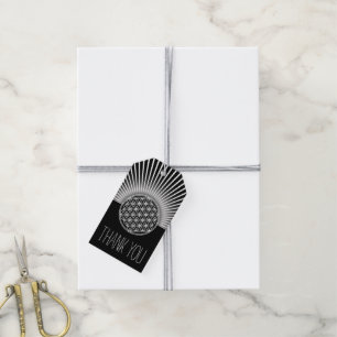 Flower Of Life / Blume des Lebens - white rays II Gift Tags
