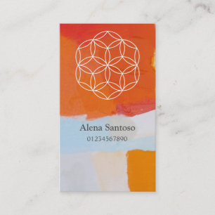 Flower of Life Business Card