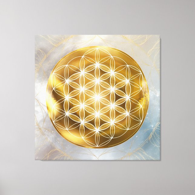 Flower of Life Canva Print   (Front)