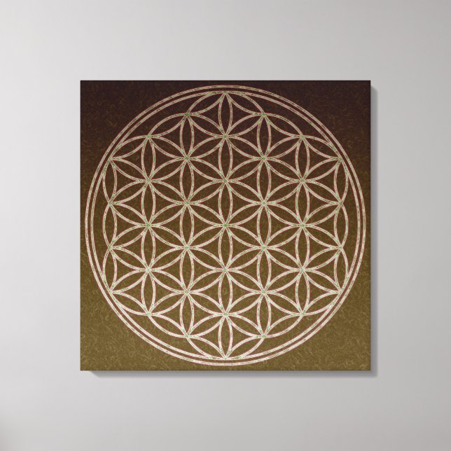 Flower of Life Canvas Print (Front)