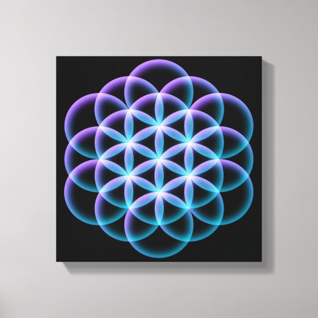 Flower of Life Canvas Print (Front)