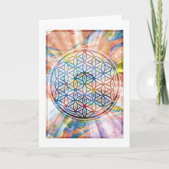 Flower of Life Card (Front)