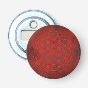 flower of life, chakra,zen,sacred geometric, bottle opener