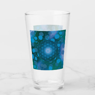 flower of life, chakra,zen,sacred geometric, glass