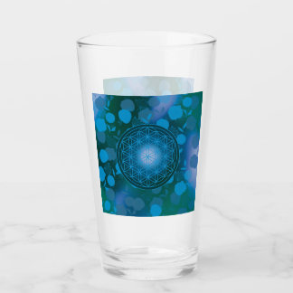 flower of life, chakra,zen,sacred geometric, glass