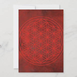 flower of life, chakra,zen,sacred geometric, invitation