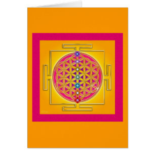 FLOWER OF LIFE - Chakras Yantra