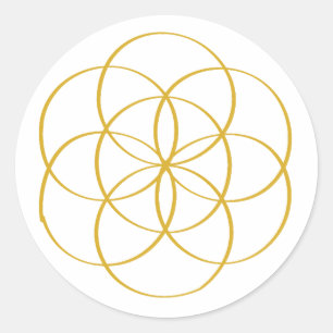 Flower of Life - Classic Round Sticker