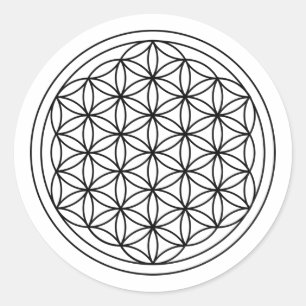 Flower of Life - Classic Round Sticker