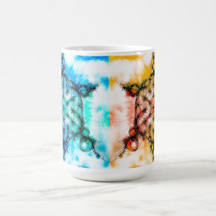 Flower Of Life - Colorfully Ways 3 + 4 Coffee Mug