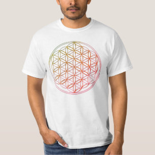 Flower Of Life coloured T-Shirt