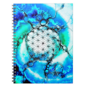 Flower Of Life - Colourfully Ways 2 Notebook