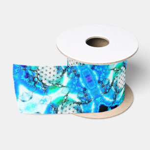 Flower Of Life - Colourfully Ways 2 Satin Ribbon