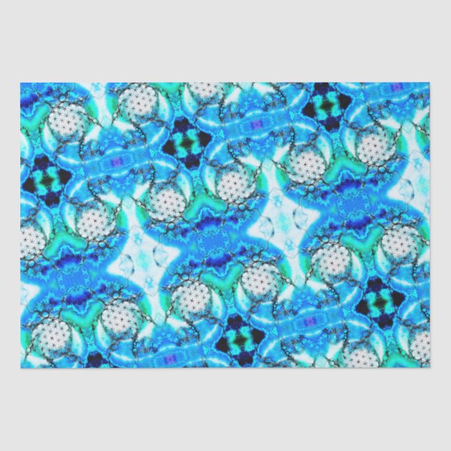 Flower Of Life - Colourfully Ways 2 Tissue Paper (Front)