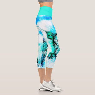 Flower Of Life - Colourfully Ways 3 Capri Leggings